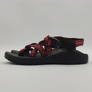 Chaco Z2 Classic Sandals Chile Red Orange Vibram Unaweep Gorpcore Women 8